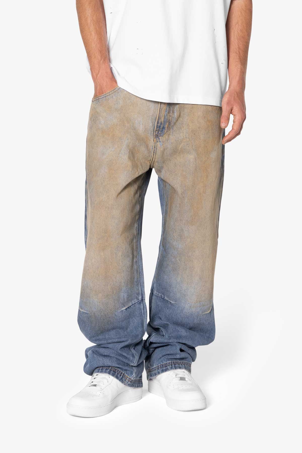 Ultra Baggy Barn Vintage Denim - Blue