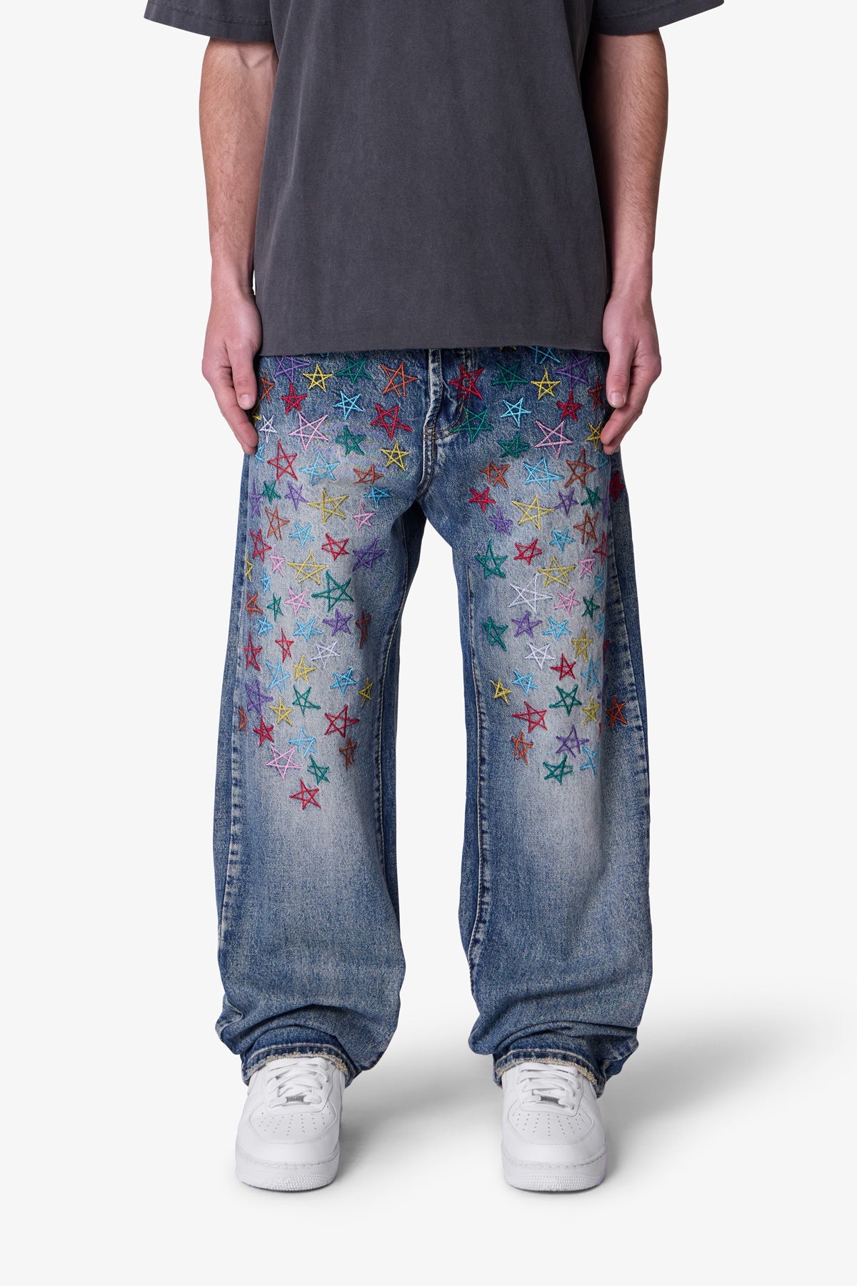 Ultra Baggy Star Denim - Vintage Blue